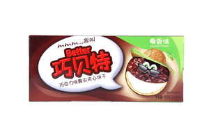 迈大巧贝特巧克力味裹衣夹心饼干(椰香味)180g