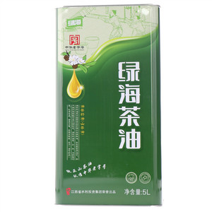绿海一级茶油马口铁罐
