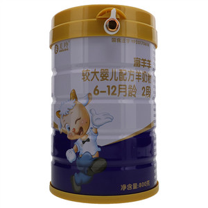 美羚2段富羊羊较大婴儿配方羊奶粉6-12月龄  