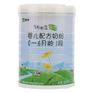 蒙牛瑞哺恩亲悠0-6月龄1段婴儿配方奶粉