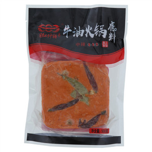 月红仟禧中辣牛油火锅底料