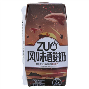 ZUO黑巧克力风味酸奶