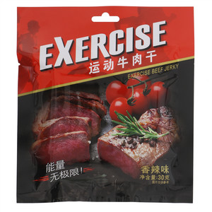 富农山庄香辣味运动牛肉干
