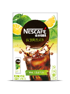 NESCAFE雀巢咖啡沁爽卡曼橘风味即溶咖啡饮品