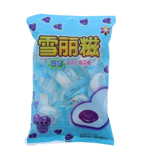 100克雪丽糍夹心棉花糖（蓝莓味）