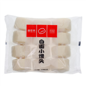 福年来十二只装白面小馒头