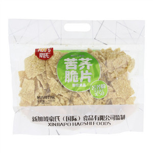 豪氏苦荞脆片-葱香排骨味（含油型膨化食品）