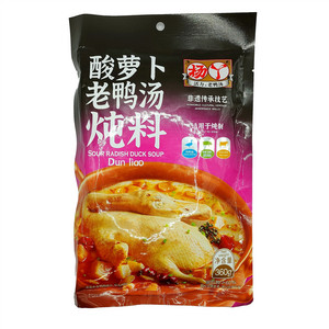 杨丫老鸭汤酸萝卜老鸭汤炖料