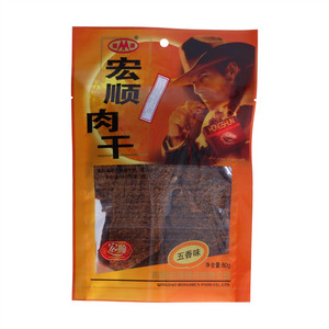 铺集五香味宏顺肉干