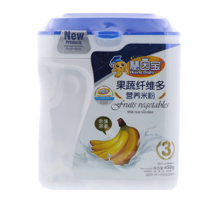 慧因宝香蕉燕麦果蔬纤维多营养米粉