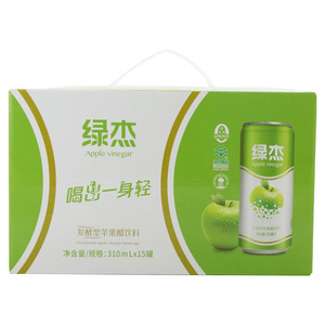 绿杰发酵型苹果醋饮料