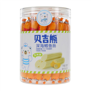 贝吉熊玉米味深海鳕鱼肠