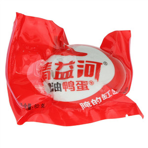 清益河腌制冒油鸭蛋