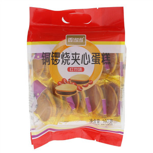 香当当红豆味铜锣烧夹心蛋糕