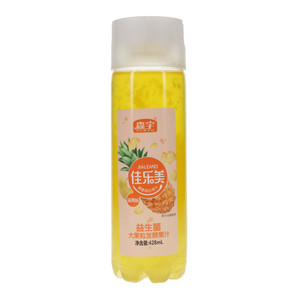 森宇佳乐美菠萝味益生菌大果粒发酵果汁