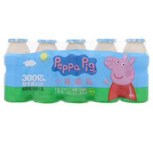 好+1peppa pig小猪佩奇原味乳酸菌饮品