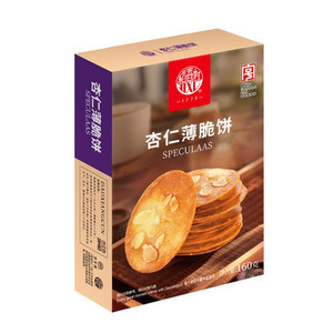 160克杏仁薄脆饼