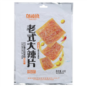 邬辣妈蒜蓉味湖南老式大辣片（膨化豆制品）