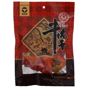 杨健康西乡牛肉干