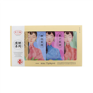 野风酥四联盒系列煎饼