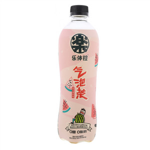 西瓜茉莉味高膳食纤维碳酸茶饮料