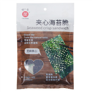 闽一品芝麻夹心海苔脆