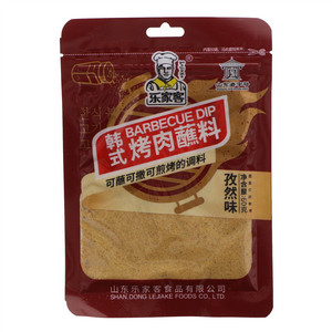 乐家客孜然味韩式烤肉蘸料
