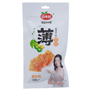 口水娃薄豆皮（香辣味）