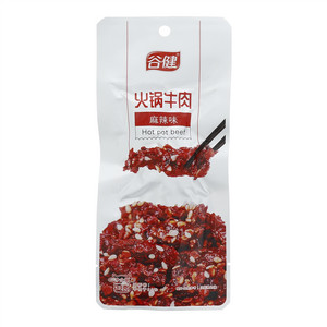 谷健火锅牛肉（麻辣味）