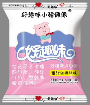 好趣味点心面蜜汁猪排味