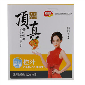 顶真橙汁饮品