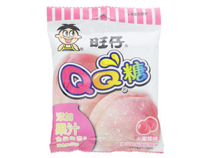 旺仔QQ糖（水蜜桃味）混合胶型凝胶糖果