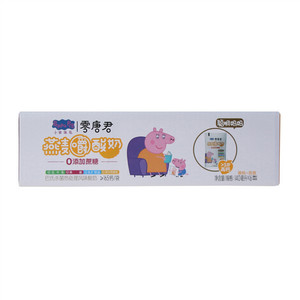 零唐君小猪佩奇黄桃+燕麦嚼酸奶