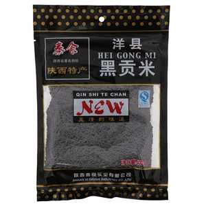 秦食洋县黑贡米