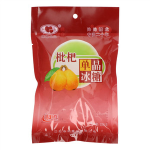 沁沁枇杷单晶冰糖(冲调方便食品)