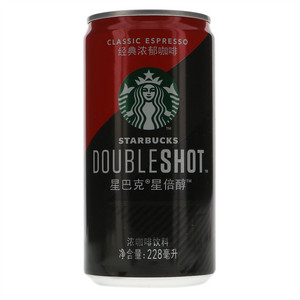 星巴克DOUBLESHOT星倍醇经典浓郁咖啡浓咖啡饮料