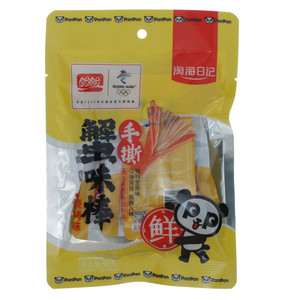 盼盼淘海日记烧烤味手撕蟹味棒