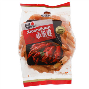 小俊男麻辣小龙虾味小米卷