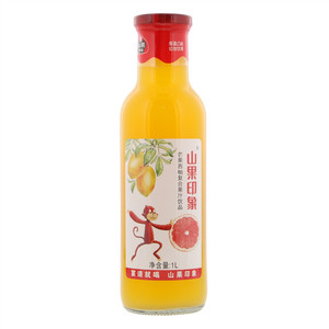 山果印象芒果西柚复合果汁