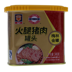 梅林金罐火腿猪肉罐头