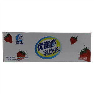 澳牛草莓味优酪多乳饮料