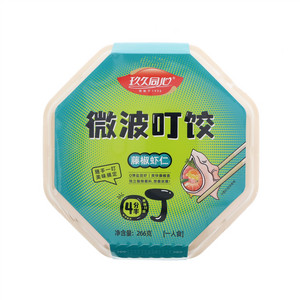 玖久同心藤椒虾仁微波叮饺