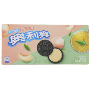 奥利奥白桃乌龙味夹心饼干