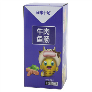 鱼味十足牛肉鱼肠