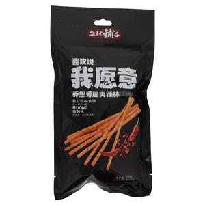 盐津铺子秀恩爱脆爽辣棒（挤压糕点）