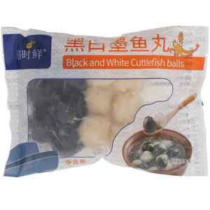 倍时鲜黑白墨鱼丸