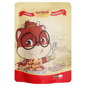 三只松鼠五香猪肉粒