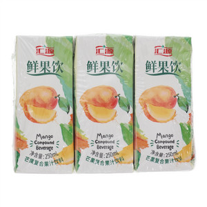 汇源芒果复合果汁饮料