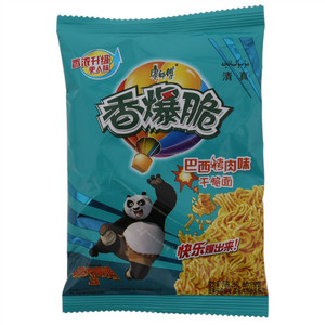 康师傅香爆脆巴西烤肉味干脆面（清真）