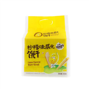 优滋Yours柠檬味威化饼干400克